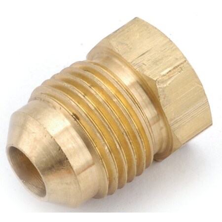 Anderson Metals Pipe Plug, 1/4 in, Flare 754039-04