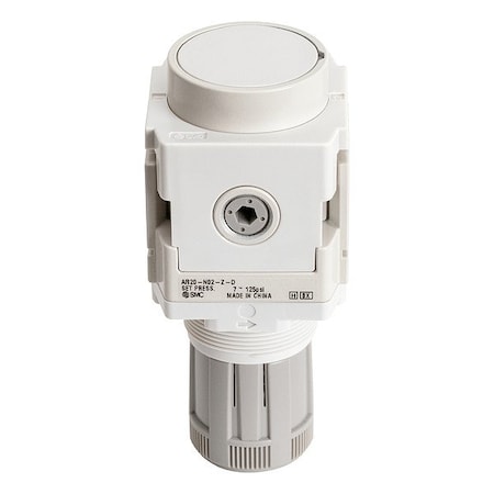 Smc Regulator, Air Line, Knob AR20-N02-Z-D