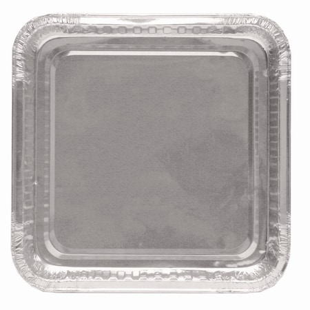 Hfa Square Cake Pan, 8", 7.88 x 7.88 x 1.31, Silver, Aluminum, 500PK 4048-35-500
