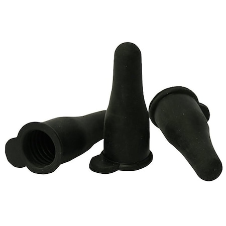 Neogen Lamb Nipple, Rubber, Black, For: Standard Soda Bottles 7005