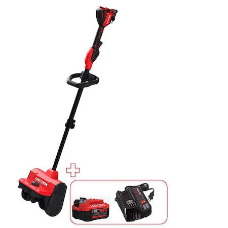 Craftsman 10 in. 20 V Battery Snow Shovel Thrower Kit (Battery & Charger) CMXSVXA2016001C