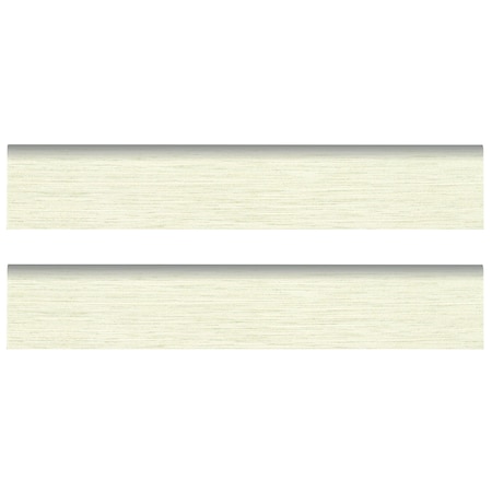 Ackland Discovery Oat 3 in. x 18 in. Matte Porcelain Bullnose Tile Trim, 30PK AKNPTDISOAT3X18M-BN