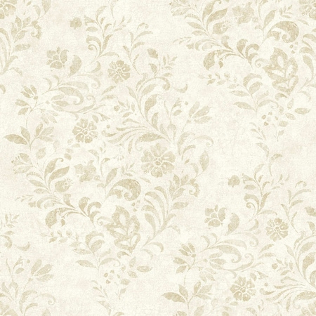 Chesapeake Isidore Wheat Scroll Wallpaper 4072-70007