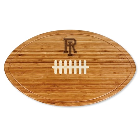 Picnic Time Family Of Brands NCAA Rhode Island Rams Kickoff Football Cheese Board - Novelty Charcuterie Board 908-00-505-933-0
