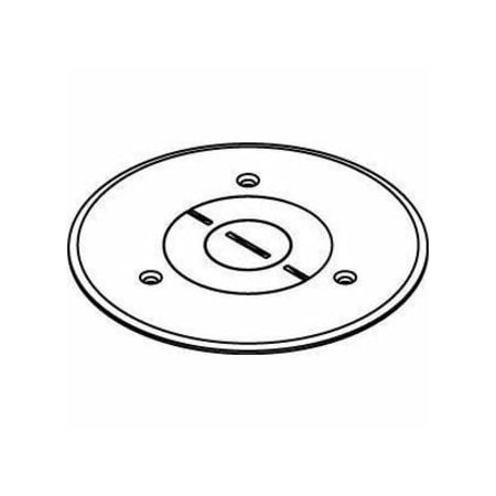 Wiremold Communications Cover Plate, Black 896PCK-BLK