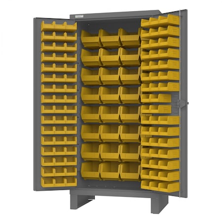 Durham Mfg Super Duty Bin Cabinet, 36 in W, 78 in H, 24 in D, 120 Bins HDC36-126B-95