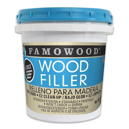 Wood Filler, Natural, 24 oz