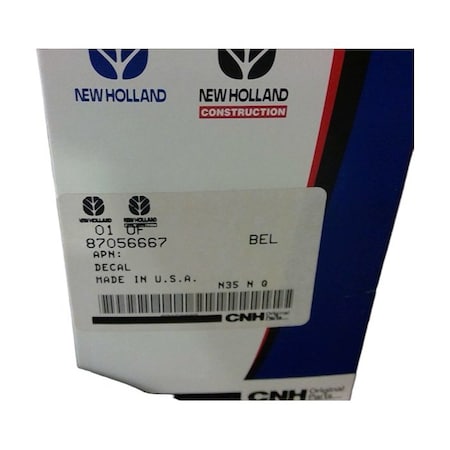 Cnh DECAL, CNH OEM 87056667 87056667