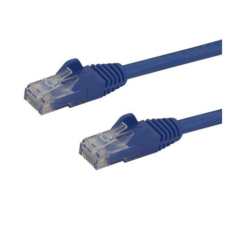 Ezgeneration 14 ft. Cat6 Ethernet Patch Cable with Snagless, Blue EZ329861