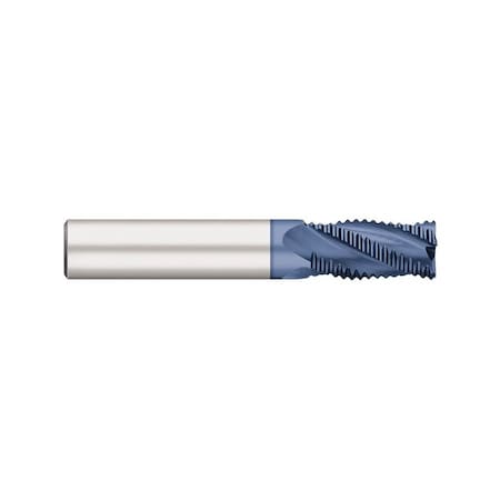 Titan Usa 4  Flute Square End Mill, 3/8 in dia, 7/8 in LOC, AlTiN Solid Carbide TC29524