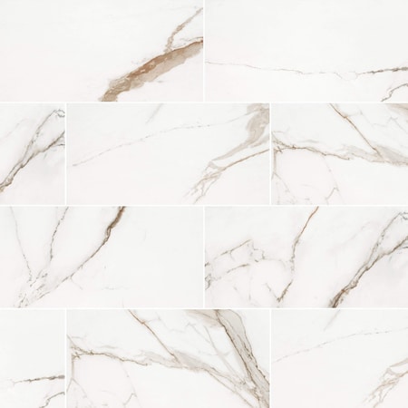 Msi Regallo Calacatta Marbella SAMPLE Matte Porcelain Floor And Wall Tile ZOR-PT-0475-SAM