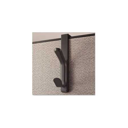 Universal One Hook, Cubicle, Coat, charcoal UNV08607