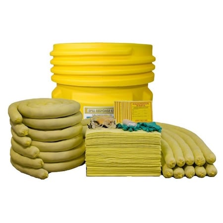 Fiberlink Spill Kit, HazMat, 65 gal. PKD65H