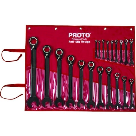 Proto Ratcheting Wrench, Head Size 5/8 in. JSCV20S