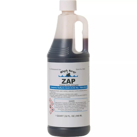 Black Swan Zap Sulfuric Acid Drain Opener with Odor Blanket 1 Pt. 9019