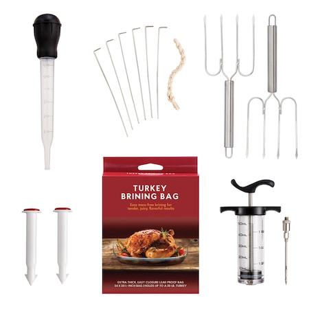 Hic Kitchen TURKEY PREP AND ROAST KIT BUN000780
