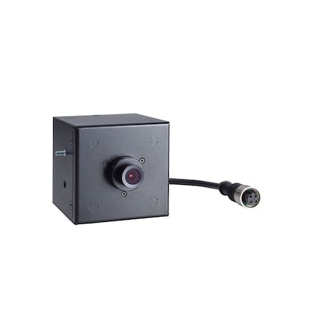 Moxa EN 50155, HD image, cubic IP camera, M12 connector, PoE, 3.6 mm lens, -4 VPort P06HC-1V36M-CT