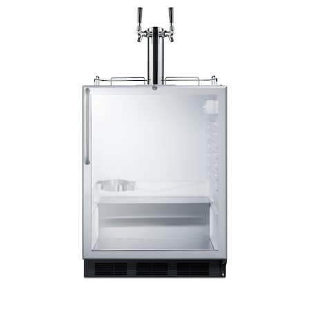Summit Commercial 24in Wide Built-In Beer Dispenser, ADA Compliant SBC56GBICSSADA