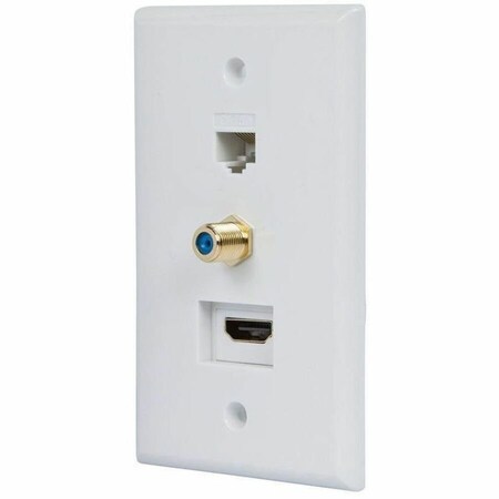 Monoprice Recessed HDMI Wall Plate HDMI/Cat5E 12097