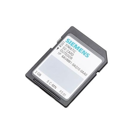Siemens SIMATIC SD outdoor card 2 GB secure digital card 6AV6881-0AQ10-0AA0