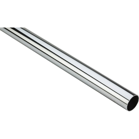 National Hardware Stanley Home Designs 6 'x1-5/16'' Cut-to-Length Closet Rod Chrome S822-095