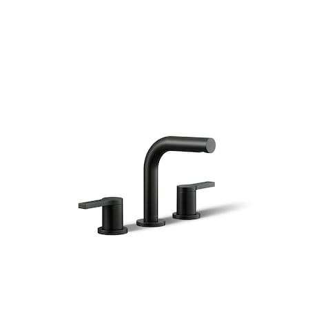 Kohler Elate Widespread bathroom sink faucet, 1.2 gpm 33592-4-BL