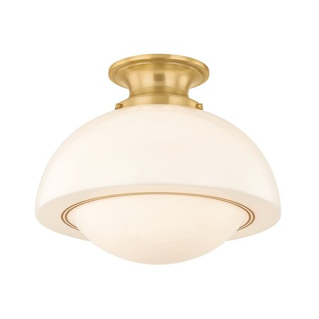 Mitzi 8 Light Lisette Semi Flush Aged Brass H1092608-AGB