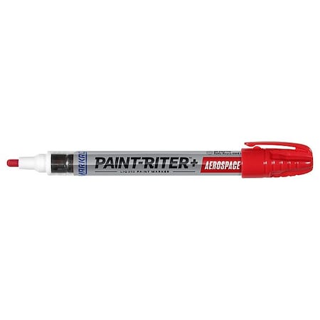 Markal Liquid Paint Marker, Red, Acrylic 96894G