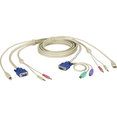 Black Box Servswitch Dt Pro Ii Cable, 6-Ft. (1.8-M EHN7002021-0006