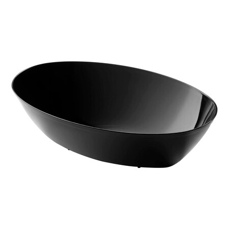 Smarty Had A Party Black Oval Luau Bowl (1/2 Gallon), 50PK 1264-BK-CASE