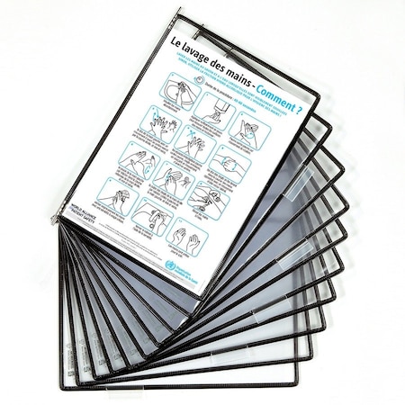 Tarifold Antimicrobial Pivot Pockets, PK10 PA070
