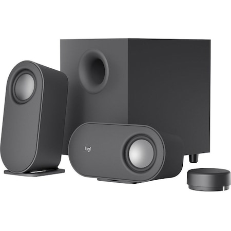 Logitech Z407 Bluetooth Speaker System - 40 W RMS - Black - Desktop - USB 980-001347