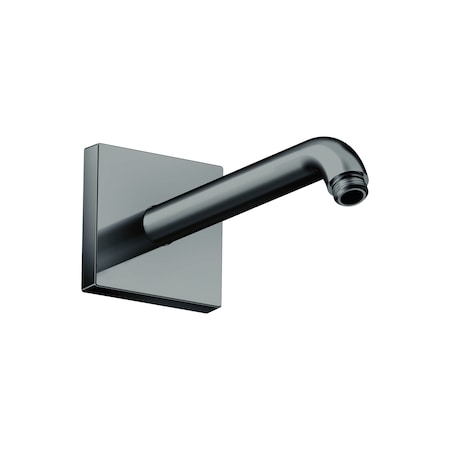 Axor ShowerSolutions Showerarm Square, 9" in Polished Black Chrome 26430331