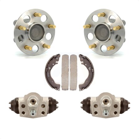 Transit Auto Rear Wheel Cylinders And Drum Shoes Hub Bearing Kit For