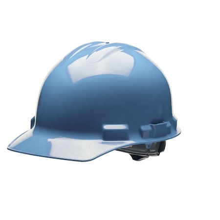 Duo Safety Hard Hat, Ratchet, 6 Point, Blue H26R5
