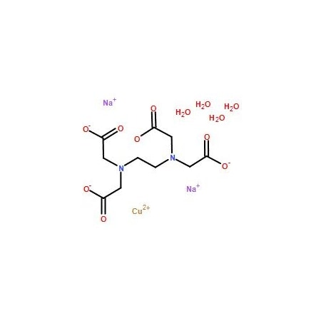 Ak Scientific Copper(II) disodium ethylenediaminetetraacetate tetrahydrate (25g), CAS 39208-15-6 7479AL-25g