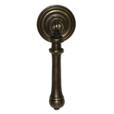 Patioplus Teardrop Pull with Rosette Backplate, Medium PA2582343