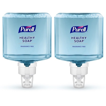 Purell Hand Soap, Series ES8, 1,200 mL, Foam, Fragrance Free, Requires Dispenser, 2 PK 7772-02
