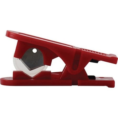 Midland Industries Tube Cutter with Blade, 3/8 in Max Pipe/Tube Dia, 1/8 in Mini Pipe/Tube Dia, Plastic Pipe/Tube 91707