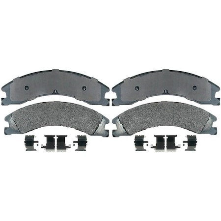 Acdelco PAD SET RR DISC BRK, Disc Brake Pad Set, 17D1330MH