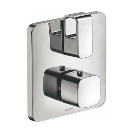 Axor Urquiola Thermostatic Trim with Volume Control and Diverter in Chrome 11733001