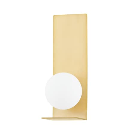 Mitzi Lani 1 Light Wall Sconce 8 In. Aged Brass H533101-AGB