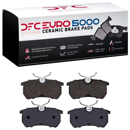 Dfc 5000 Euro Ceramic, Disc Brake Pad Set,  1600-0886-00