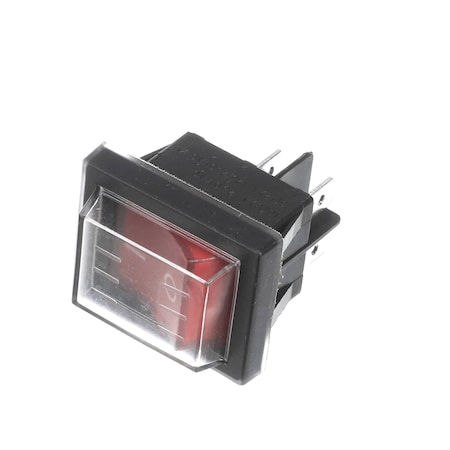 Paragon Popcorn Machine Switch, Master Hot Dog, 125/250VAC, 16A, Black 596407