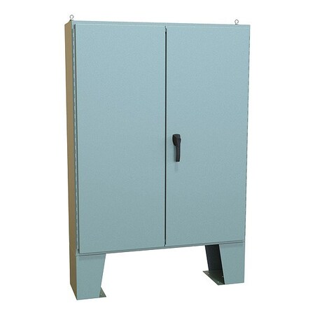 Hammond Handle Electrical Enclosure, 60 in H, 13 in D, 48 in W, 12, Steel 1422B12F