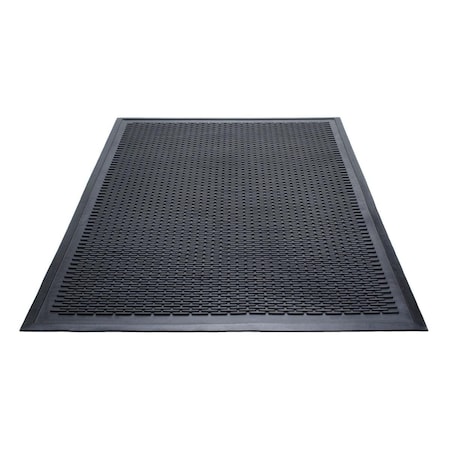 Guardian 14020300 2 x 3 ft. Clean Step Scraper Rectangular Mat, Black 203517_PR