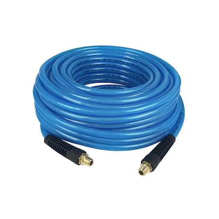 Primefit 3/8-Inch x 100-Feet Polyurethane Air Hose with Field Repair Ends Max 200-PSI Pressure PU381002-B