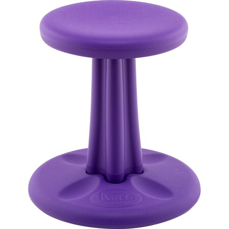 Kore Design Kids Wobble Chair for Schools, Classrooms, 14in tall, Active Seating, Purple 803893