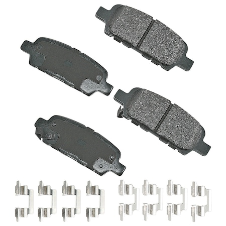 Akebono Street Perf Pad, Asp905A ASP905A