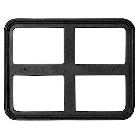 Qualarc 30 x 24 in. Rectangle Frame - Black RECT-30X24